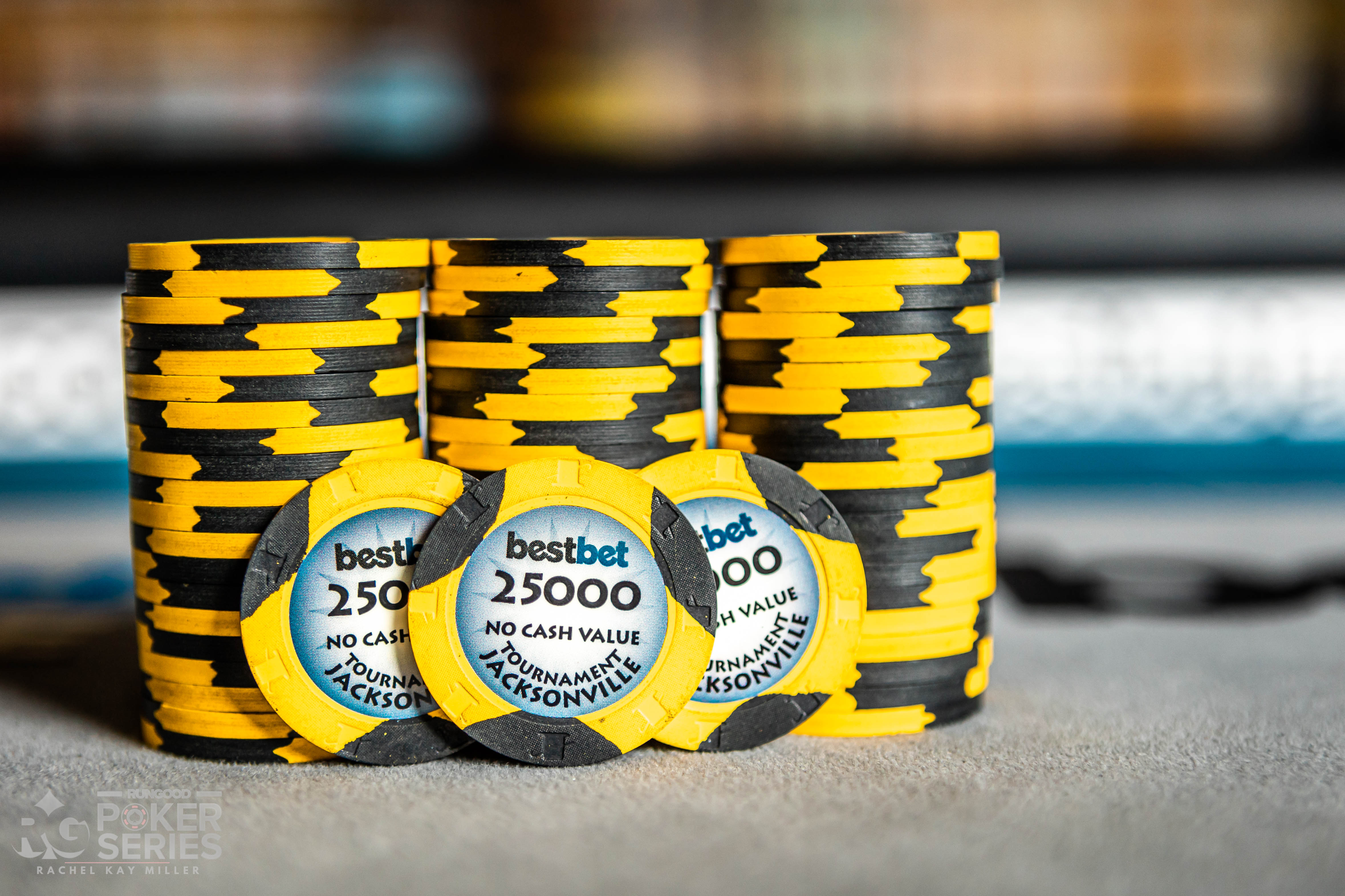 $100,000 GTD Opener At Bestbet Jacksonville FLT A & B Chip Counts