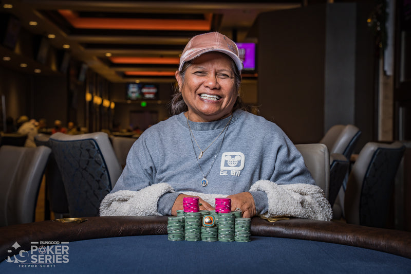 Cherly Svenson Wins RGPS Thunder Valley Dream Factory Event #3: Summit Stack ($11,054)