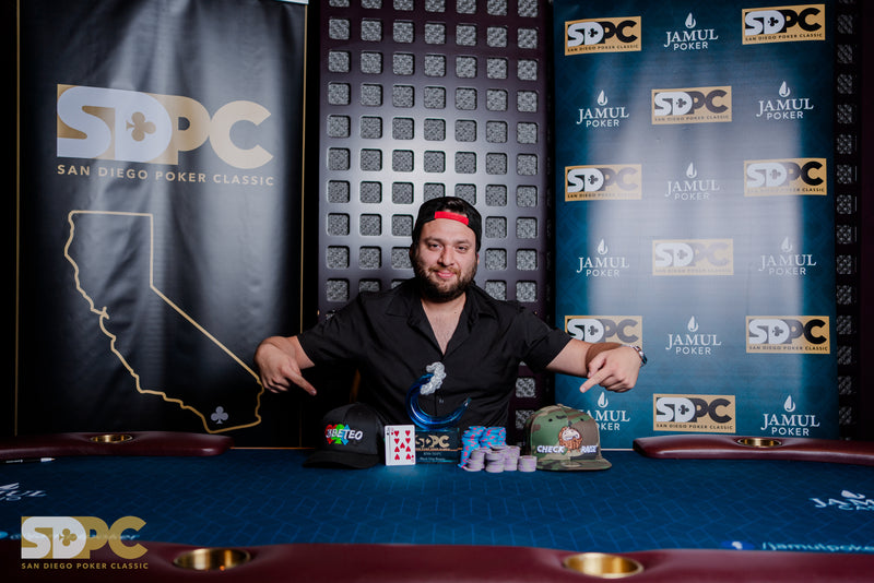 Louis Montano wins 2023 SDPC Black Chip Bounty NLH ($5,250*)