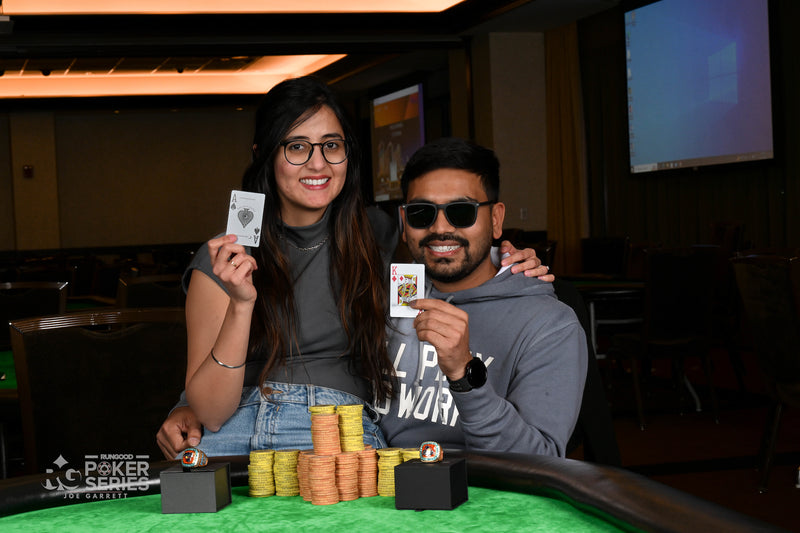 Aman Gupta and Ritika Manwani Win RGPS Event #9: $300 Tag Team ($3,295)