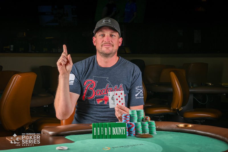 Joshua Armstrong Wins RGPS Event #6: $200 Double Green Chip Bounty ($5,650)