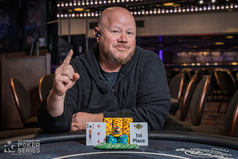 Levi Kloiber Wins RGPS Tulsa Event #5: $250 Double Green Chip Bounty ($5,838)