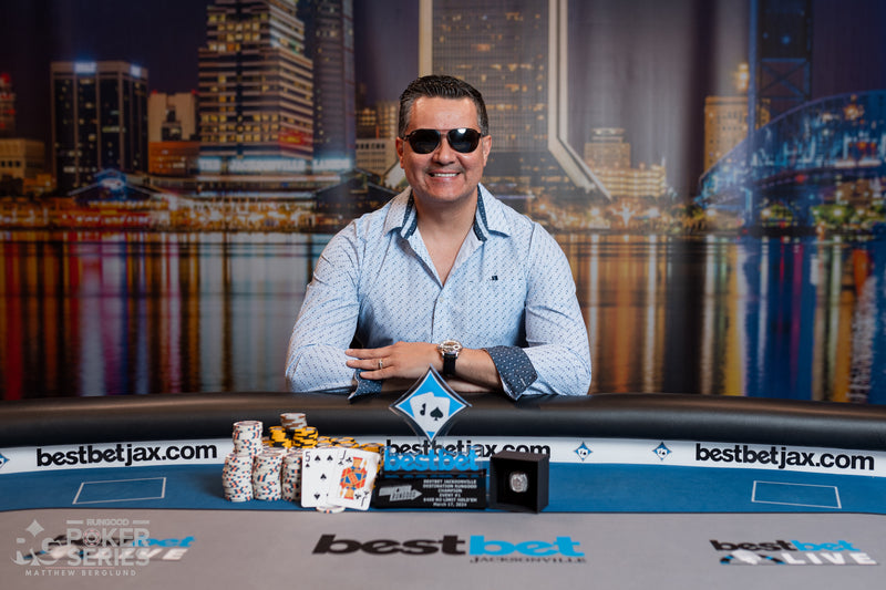 Pablo Valdivieso Wins RGPS bestbet Jacksonville Ring Event #1: $400 Series Opener ($67,805)