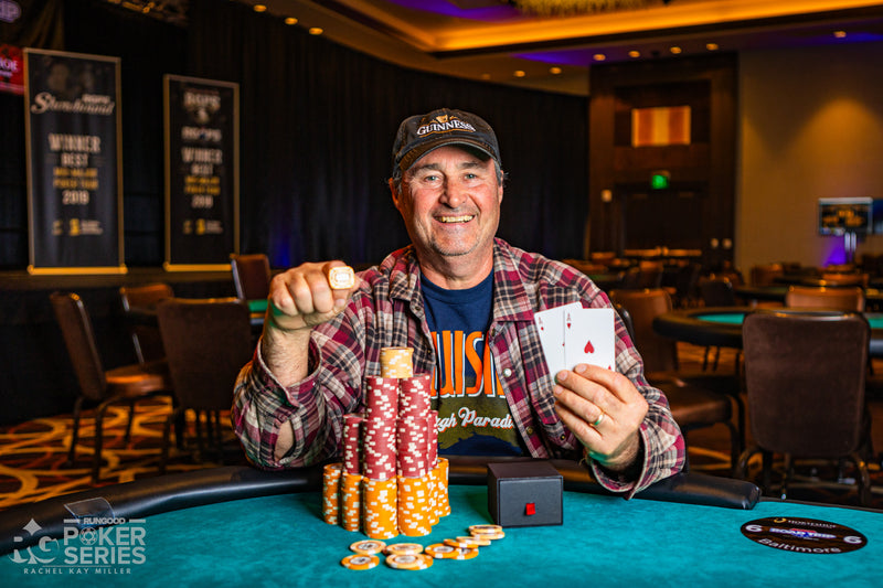 Results Of RGPS Road Trip Baltimore $250 Seniors No-Limit Hold'em Ring Event