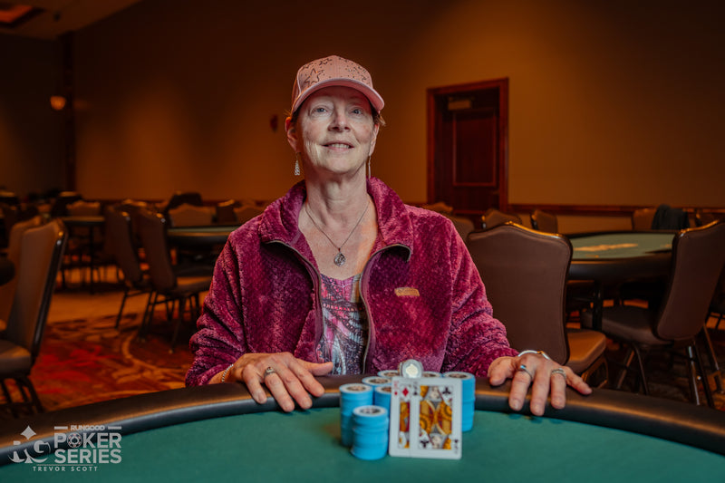 Joann Schmidt Wins RGPS Horseshoe Iowa Ring Event #8: $200 Ladies ($2,088)