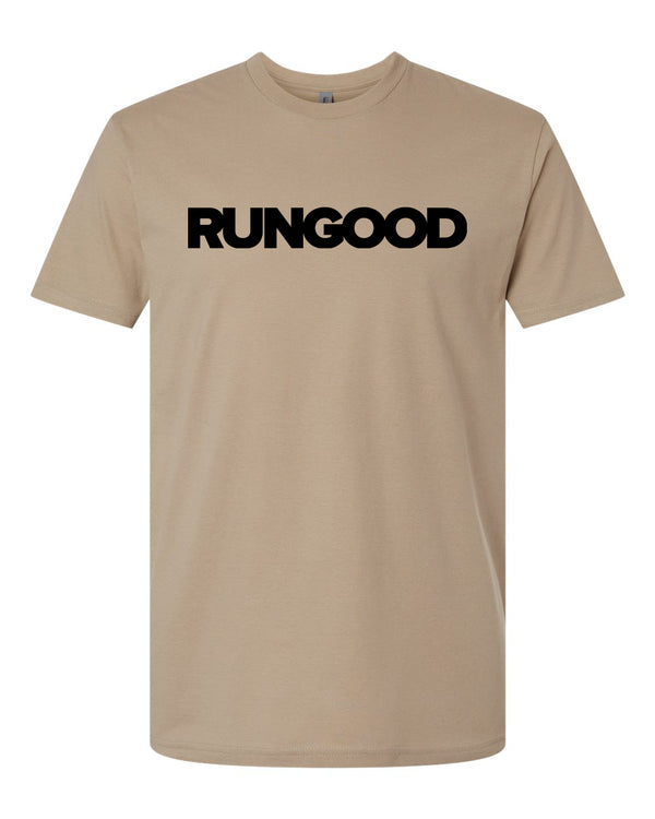 RUNGOOD Classic Tee Tan and Black