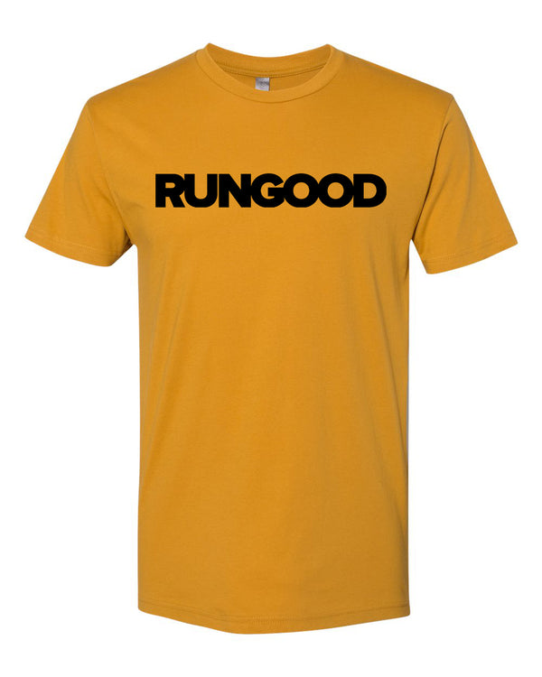 RUNGOOD Classic Tee Yellow Gold and Black