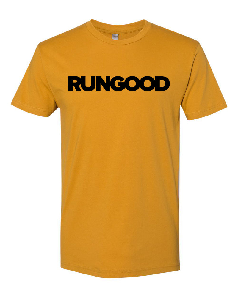 RUNGOOD Classic Tee Yellow Gold and Black