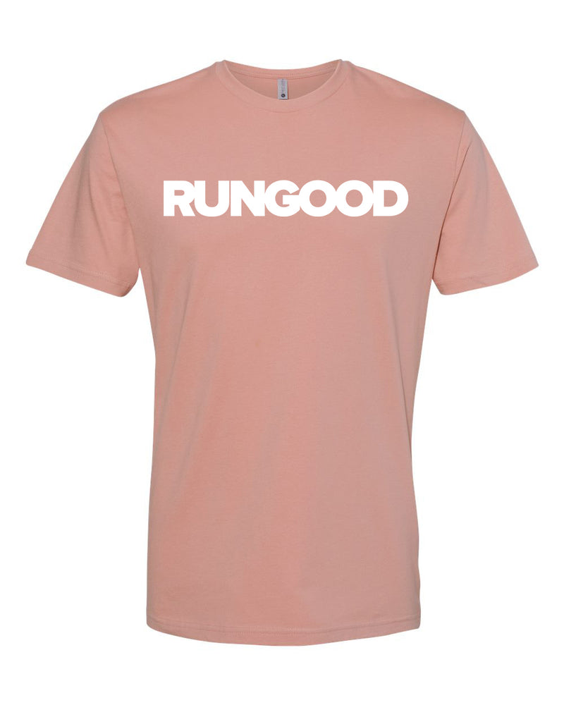 RUNGOOD Classic Tee Pink and White