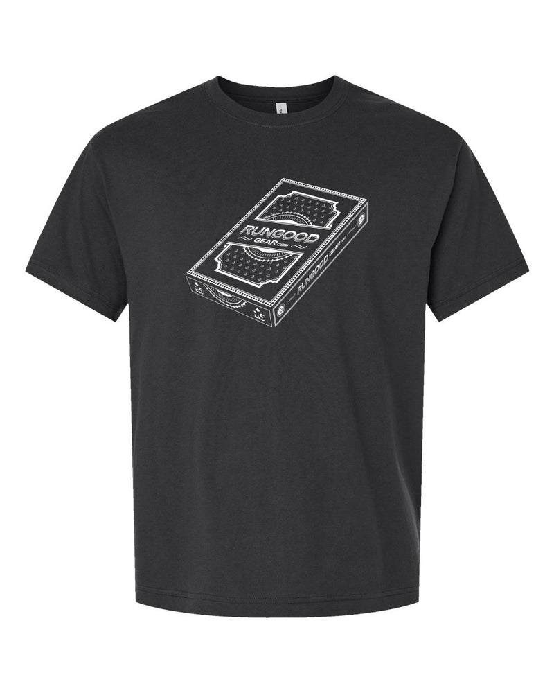 RUNGOOD Card Box Tee Dark Grey